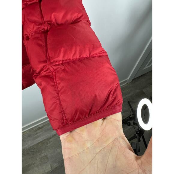 Eddie Bauer First Ascent EB 800 Down Puffer Jacket Red Womens Large - Picture 12 of 14